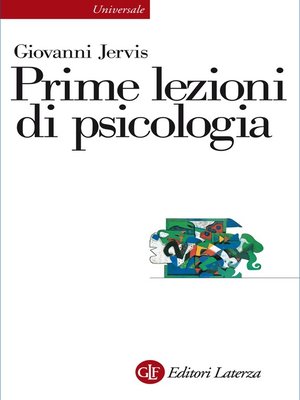 cover image of Prime lezioni di psicologia
